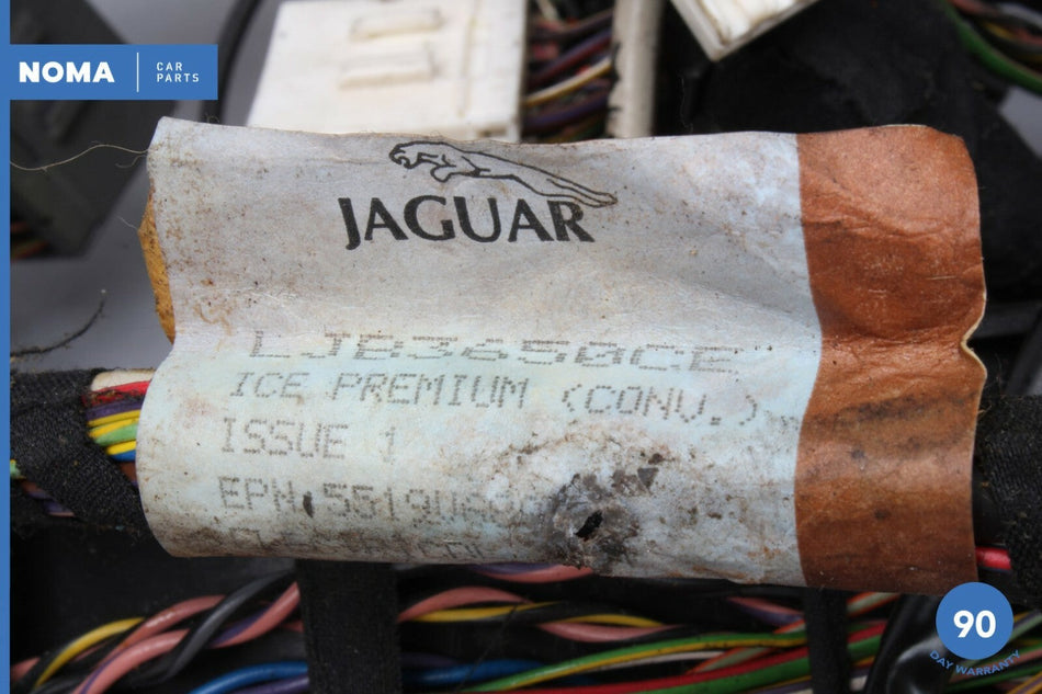 1998 Jaguar XK8 X100 Conv Rear Cabin to Trunk Wiring Harness LJB3600AE OEM