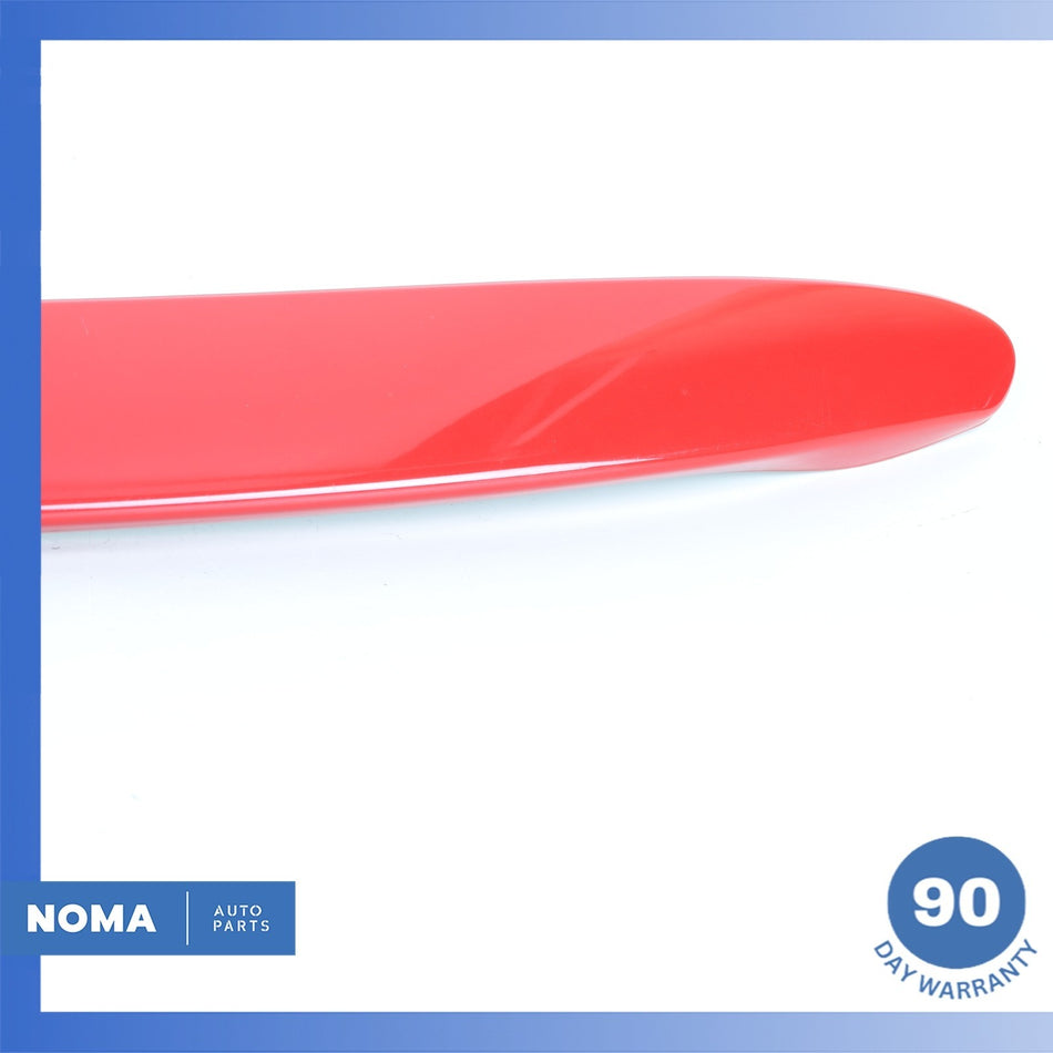 04-06 Jaguar X100 XKR Trunk Lid Molding Trim Spoiler Wing Red 4W8344210ABW OEM
