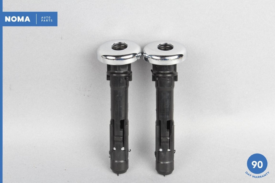 04-19 Jaguar XJ XJ8 XJL X350 X351 Front Left & Right Seat Headrest Guide Set OEM