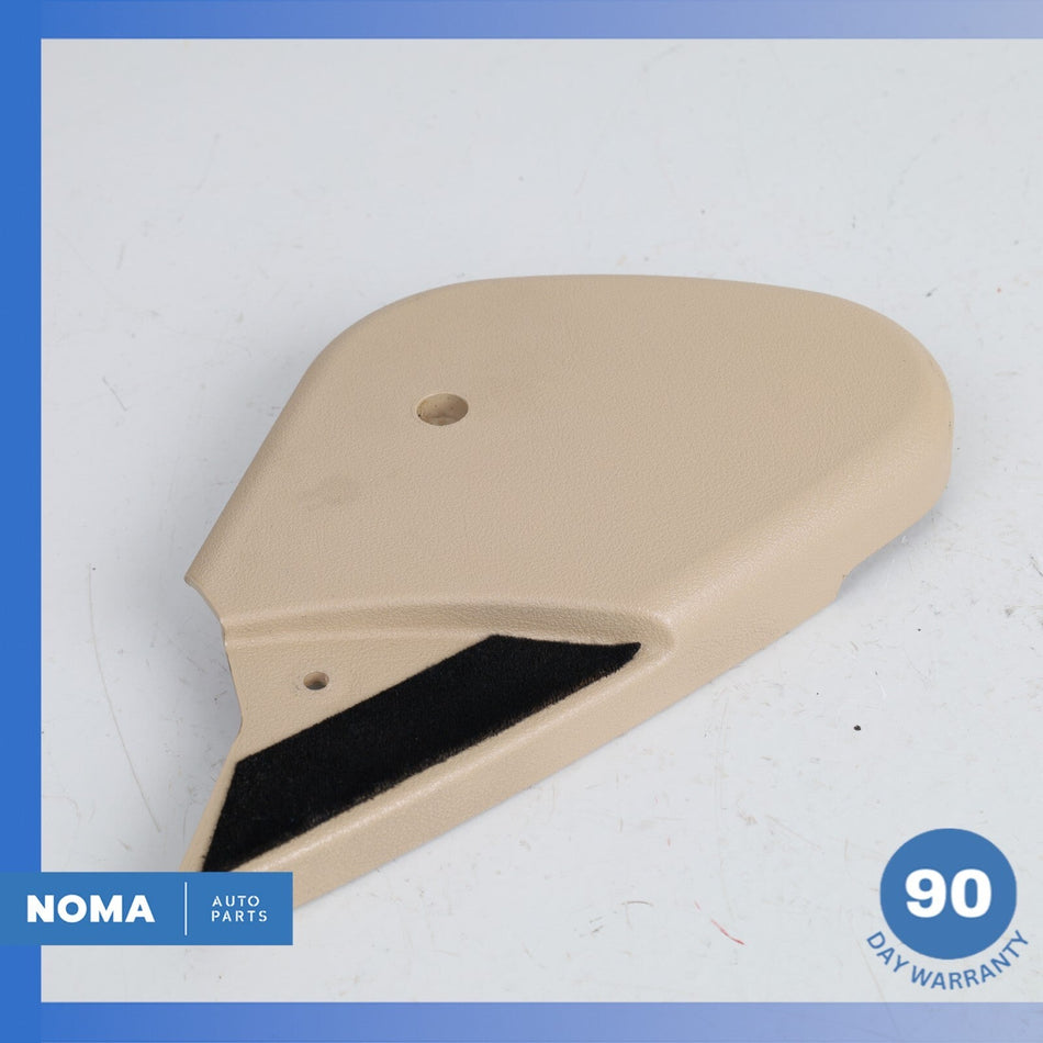 97-00 Jaguar X100 XK8 XKR Left Driver Side Inner Seat Cover Trim Beige OEM