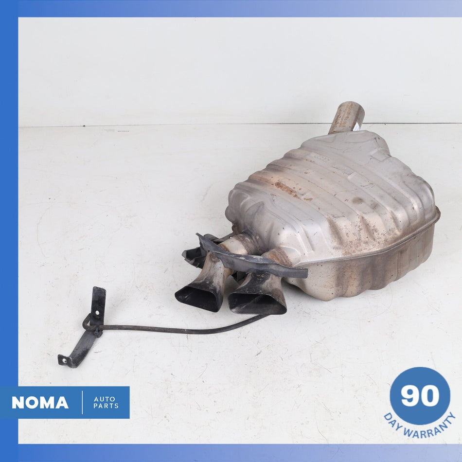 13-15 Audi D4 A8L Left Right Side Exhaust Muffler Assembly 4H0253609AC OEM