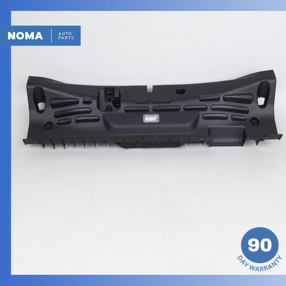 14-15 Jaguar X152 F-Type Convertible Rear Trunk Boot Panel Trim Cover Black OEM