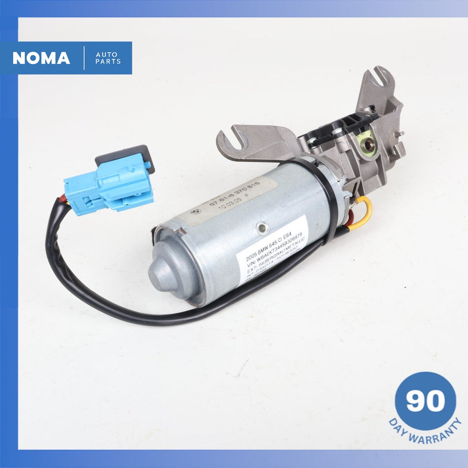 04-10 BMW E64 645Ci M6 Convertible Top Roof Latch Lock Actuator Motor OEM
