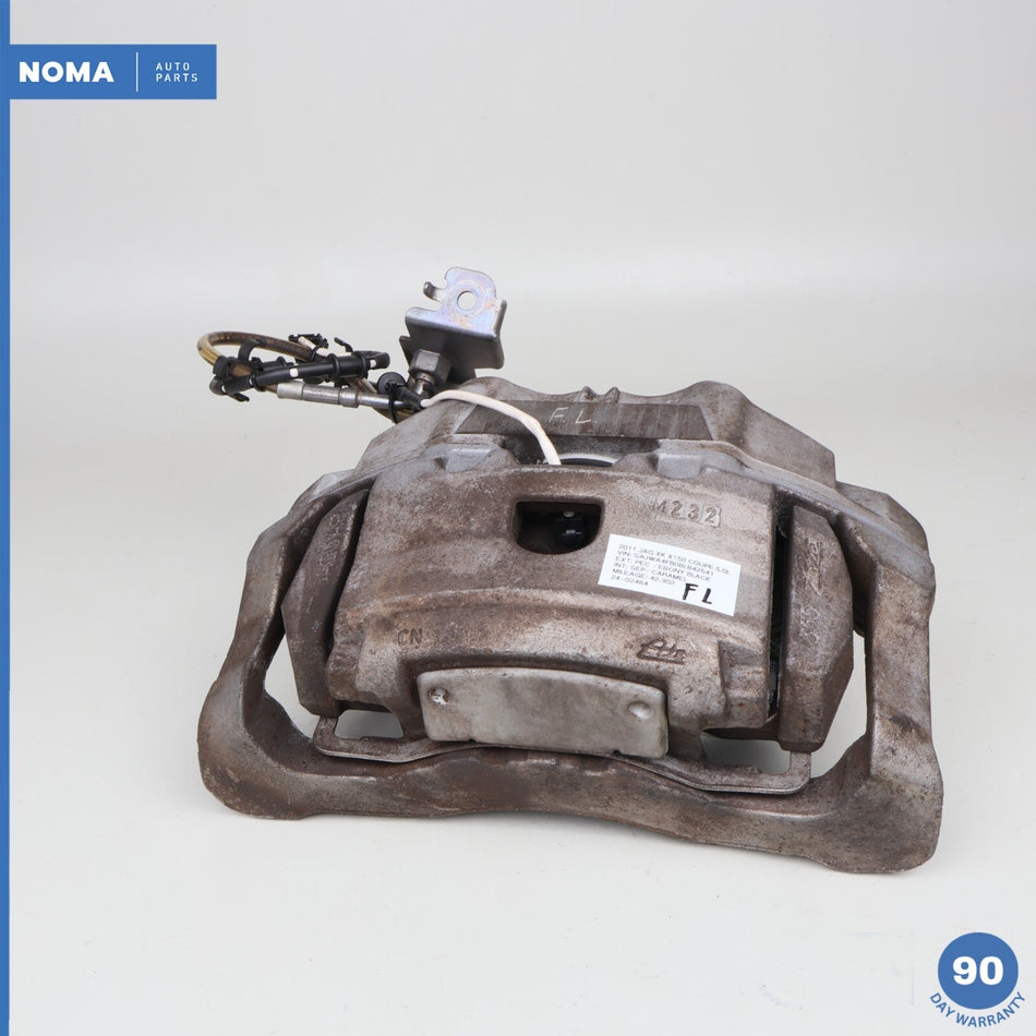 10-15 Jaguar XK X150 Front Left Driver Side Brake Caliper 8W832B302AB OEM