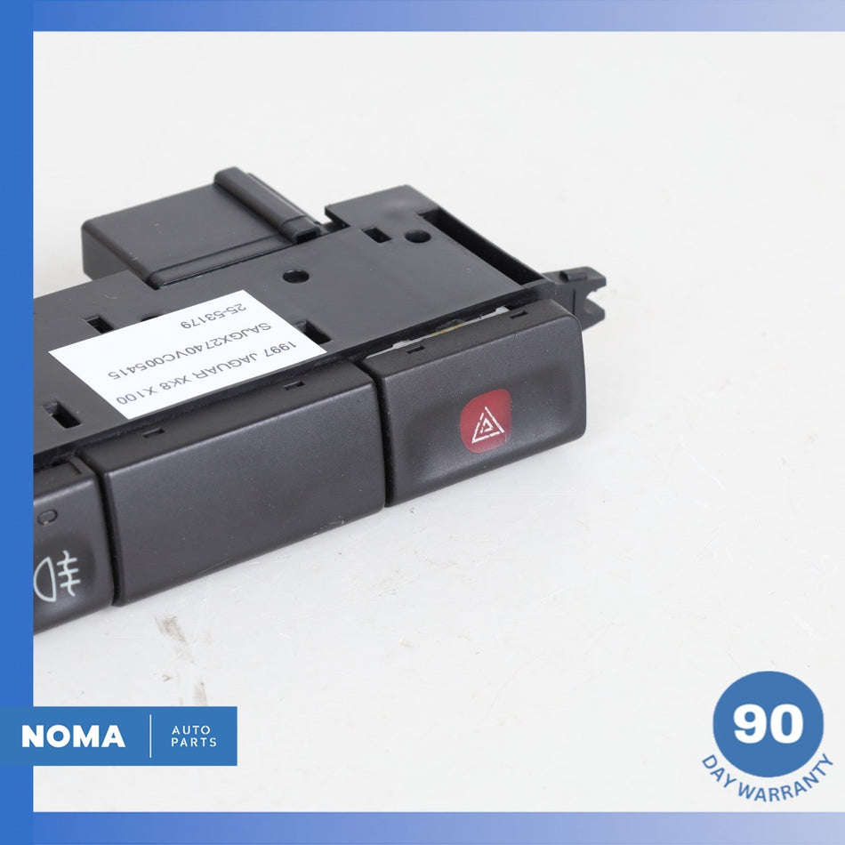 97-99 Jaguar X100 XK8 Fog Light Hazard Traction ASC Control Switch LJA6292PC OEM