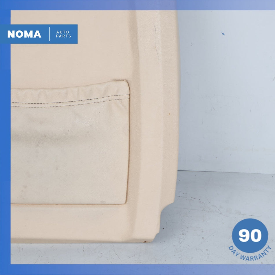 92-93 Jaguar XJS Series 3 Left Driver Side Seat Backcover Panel Beige OEM