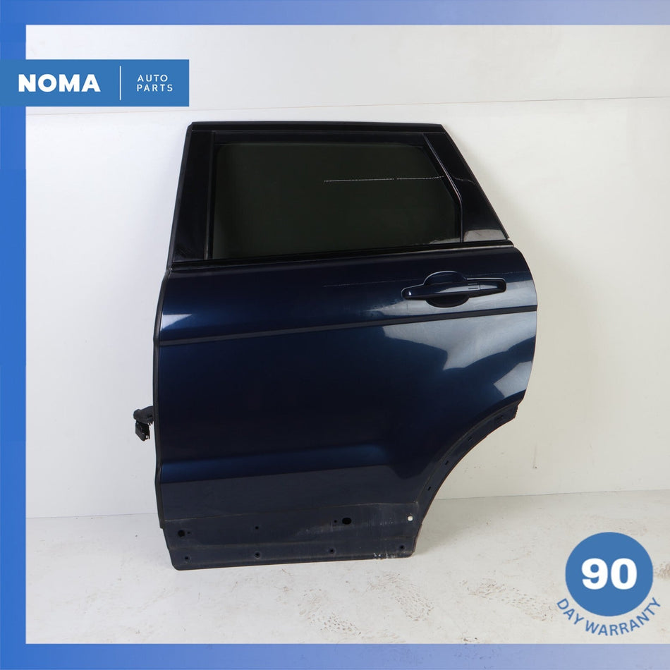 12-19 LR Range Rover Evoque L538 4DR Rear Left Side Door Panel Shell Blue OEM