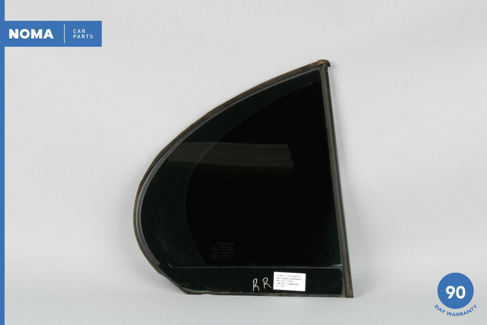 03-08 Jaguar S-Type X204 Rear Right Passenger Side Door Quarter Window Glass OEM