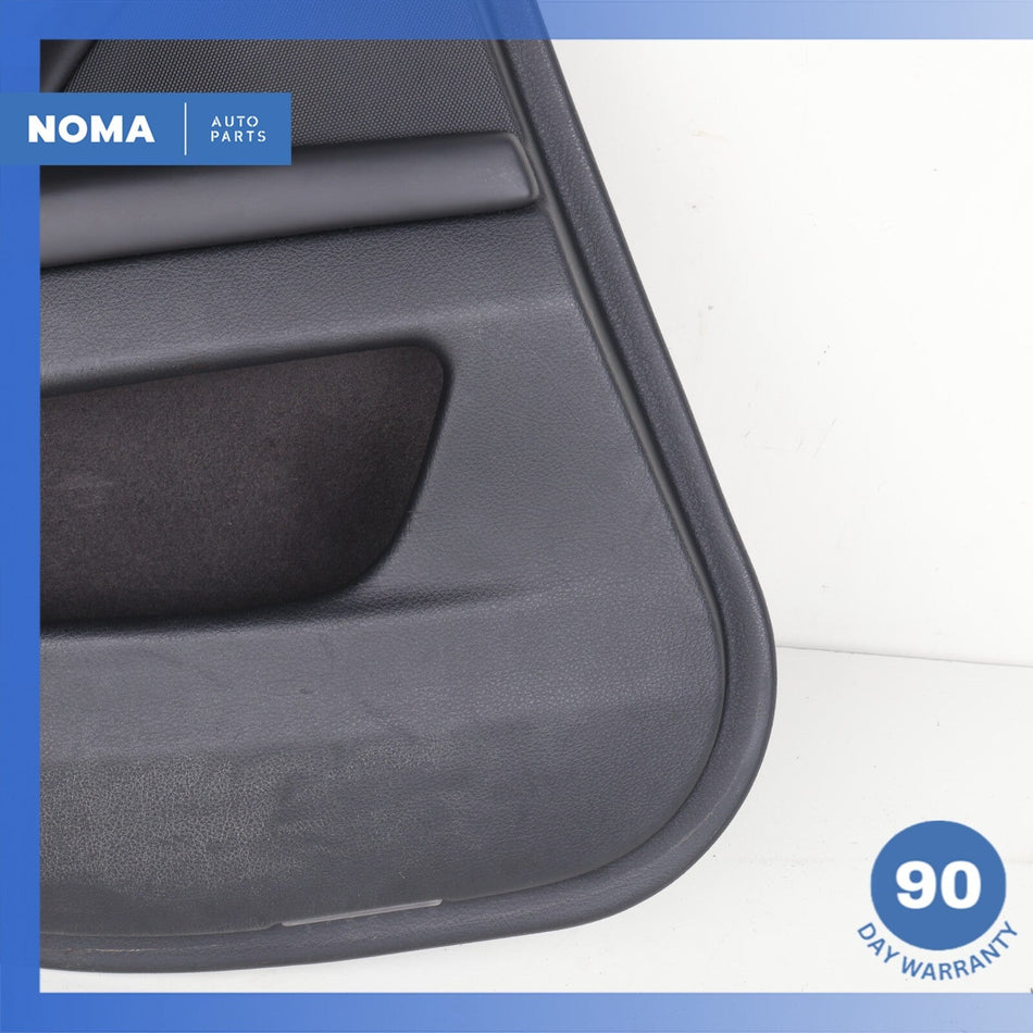 11-16 BMW F10 550i 535i Rear Left Interior Door Panel Assembly Nappa Black OEM