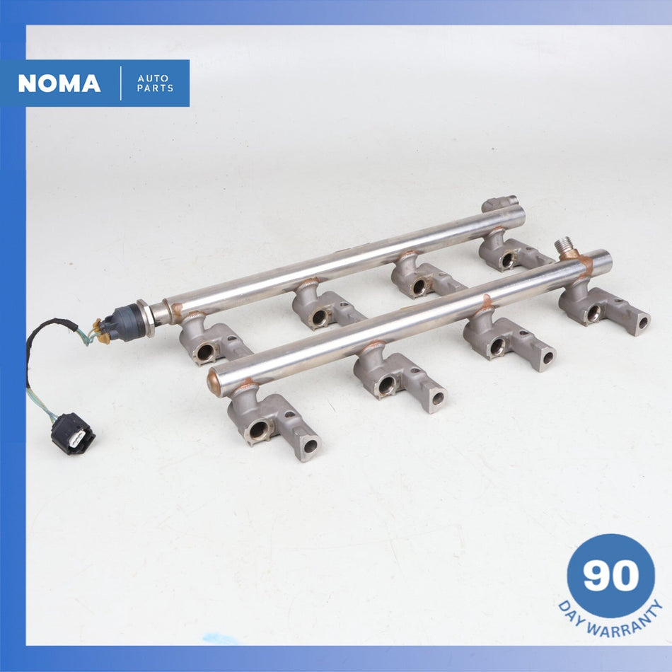 10-16 Jaguar X250 XF XK 5.0L V8 AJ133 Fuel Petrol Rail Manifold Set OEM
