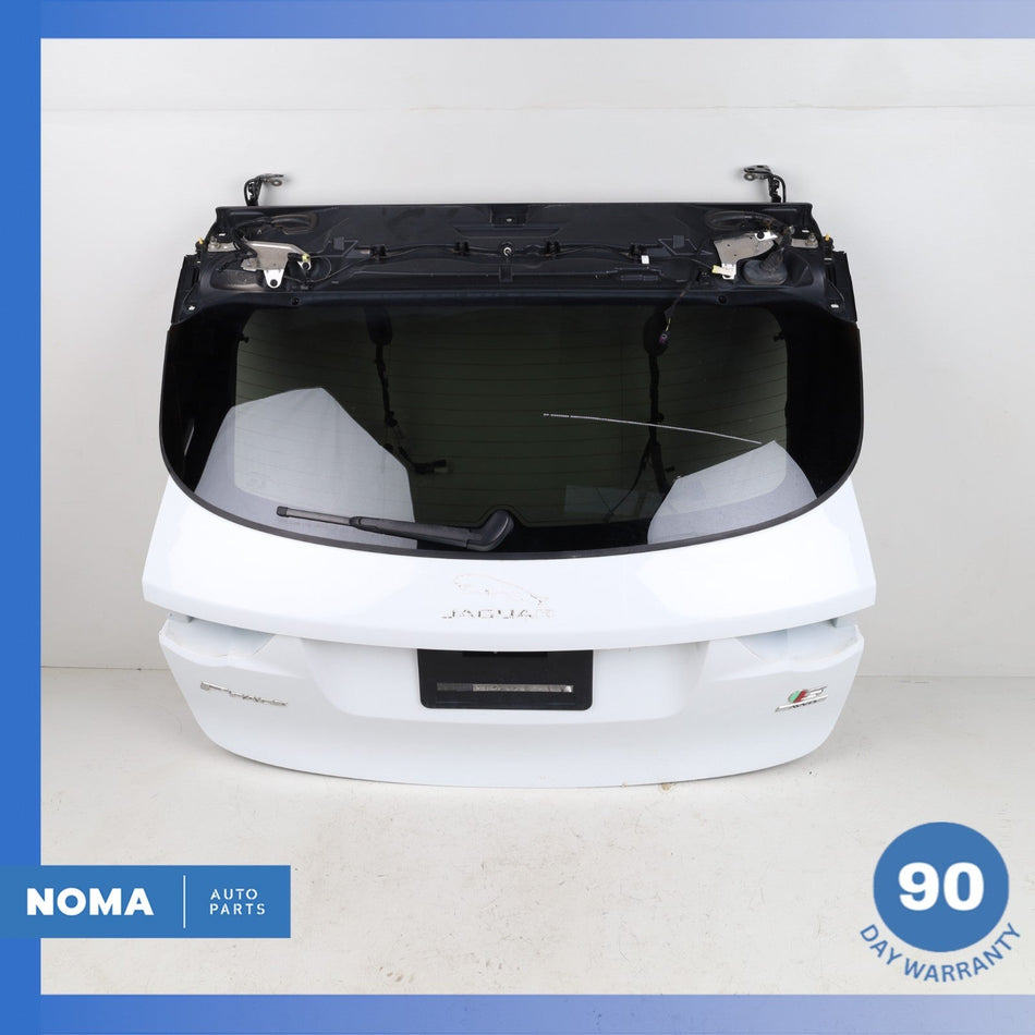 17-20 Jaguar X761 F-Pace Trunk Lid Liftgate Tailgate Hatch Shell White OEM
