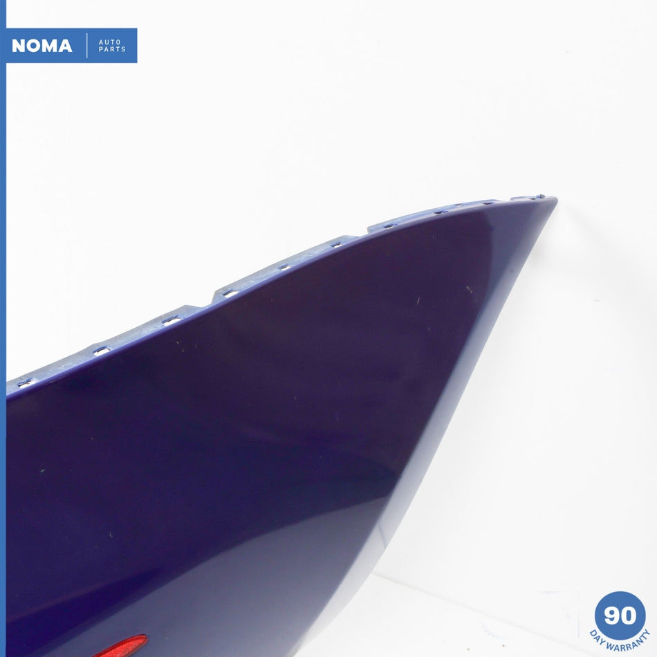 10-15 Jaguar XJ XJL X351 Rear Back Bumper Cover AW9317A958AA Blue OEM