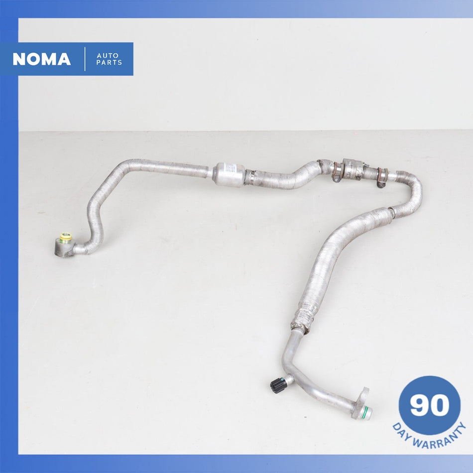 10-15 Jaguar X150 XK XKR AC A/C Air Conditioning Line Pipe Hose Set of 2 OEM 44k