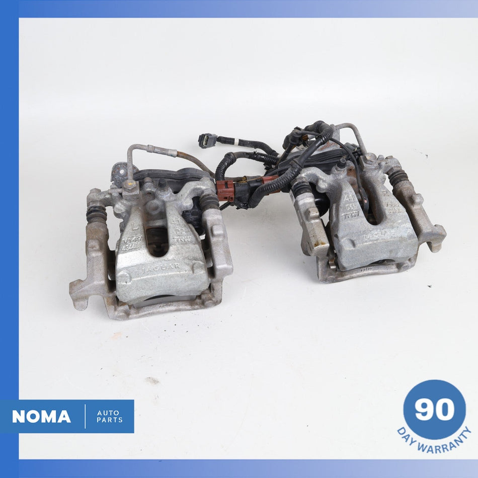 14-21 Jaguar X351 XJ Rear Right & Left Brake Caliper Set w/ Actuator OEM 28k