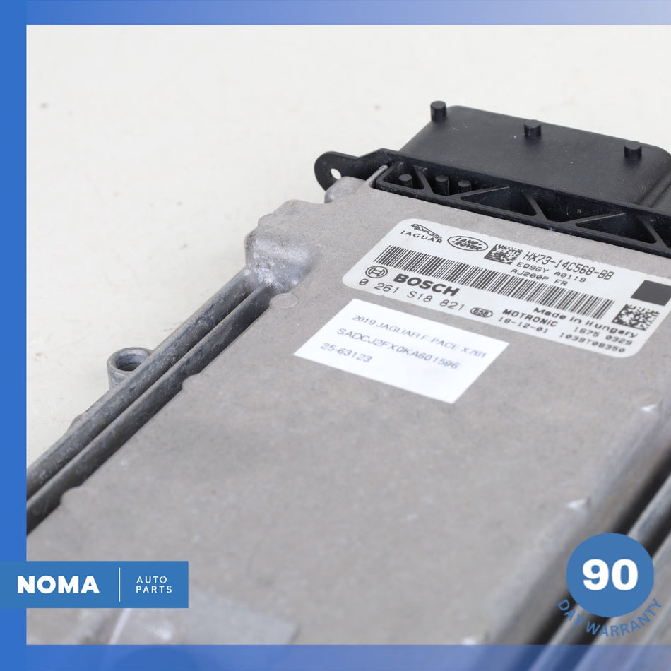 2019 Jaguar X761 F-Pace ECM ECU Engine Control Module Computer OEM 66k