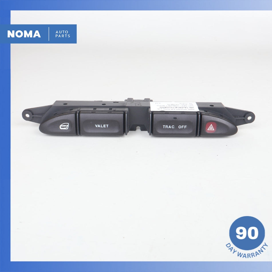 98-03 Jaguar X308 XJ8 VDP Lock Valet Traction Hazard Switch Control Panel OEM