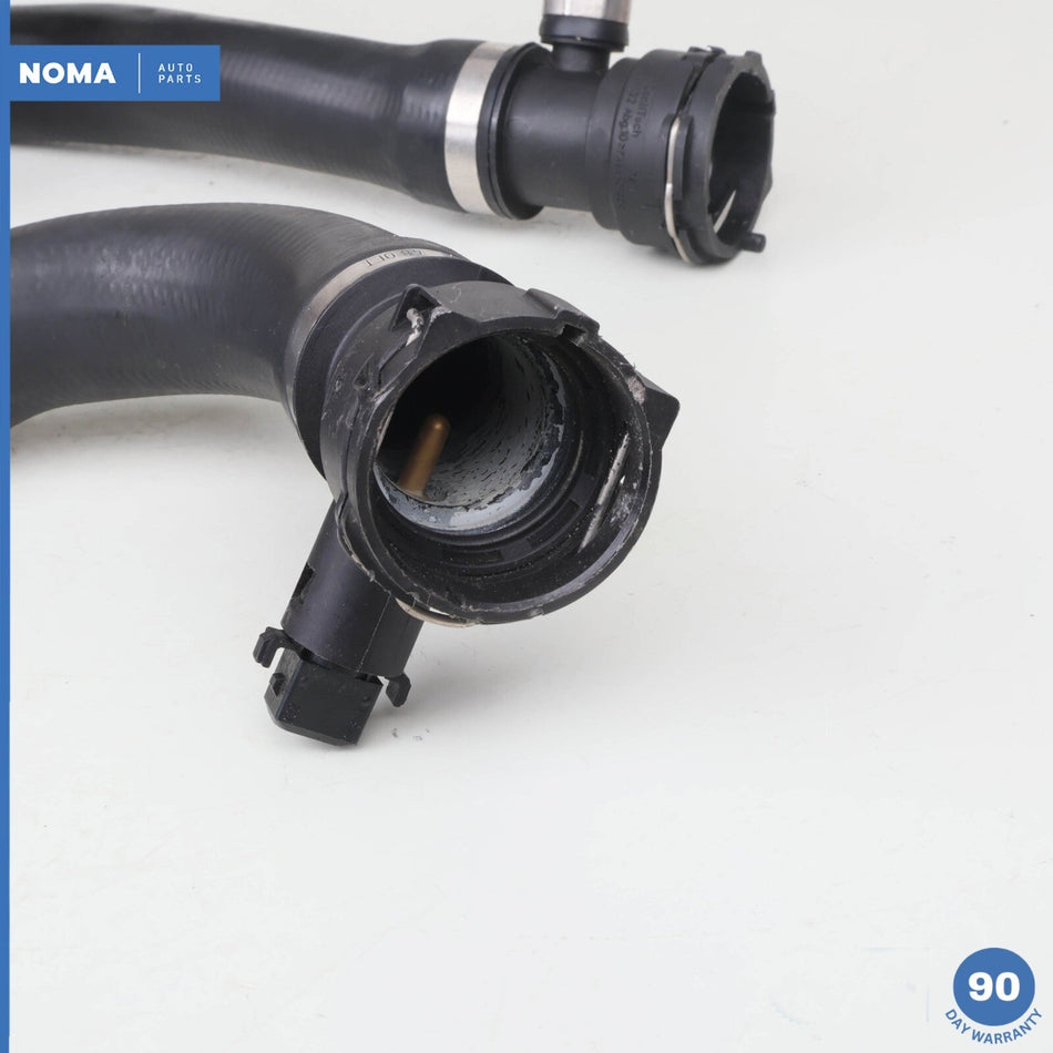 06-10 BMW E63 650i 550i Engine Motor Lower & Upper Radiator Hose Pipe Set OEM