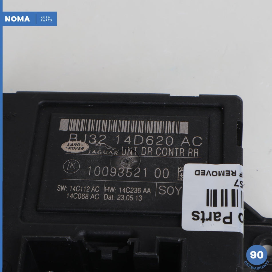 12-13 Range Rover Evoque L538 Rear Left Driver Side Door Control Module OEM