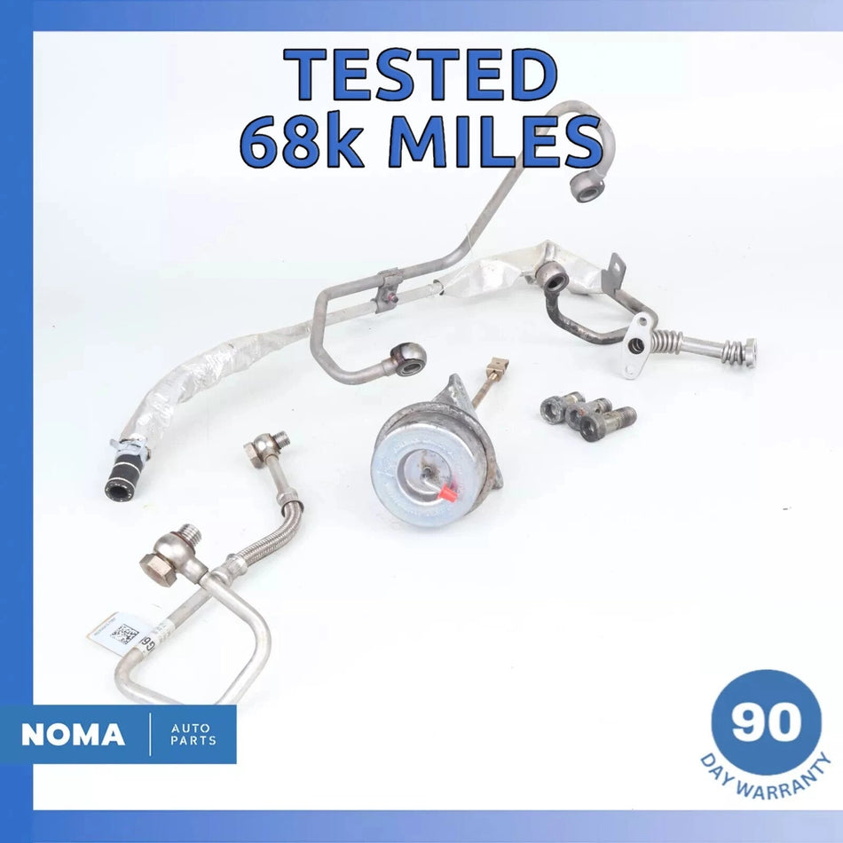 14-17 LR Discovery Sport L550 XE 204PT Turbo Turbocharger Oil Line Set OEM 68k