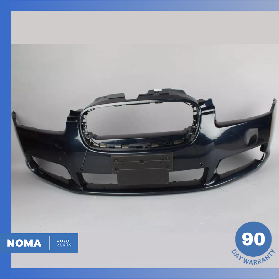 09-11 Jaguar X250 XF Base Front Bumper Cover Assembly Blue 8X2317D957FE OEM