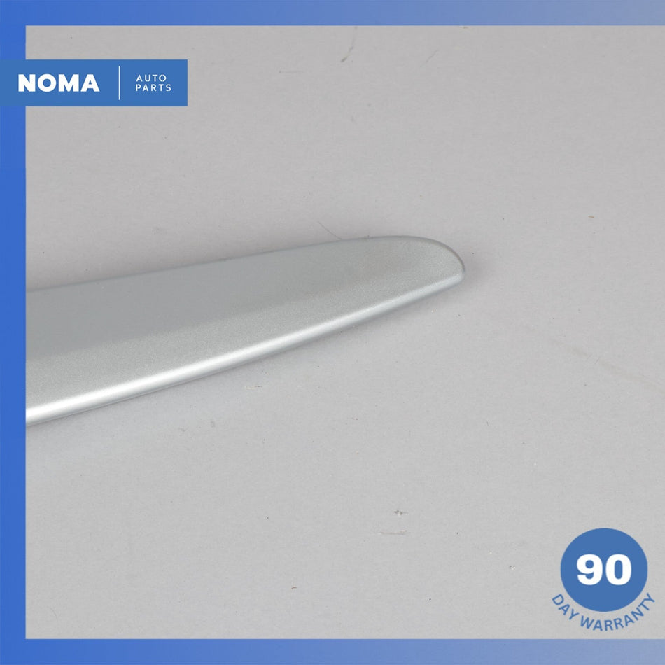 07-15 Jaguar X150 XK XKR Trunk Lid Molding Trim Spoiler Wing Liquid Silver OEM