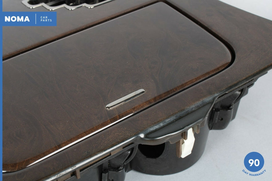 07-12 Lexus XF40 LS460 Front Center Console Shifter Panel Trim w/ Cup Holder OEM