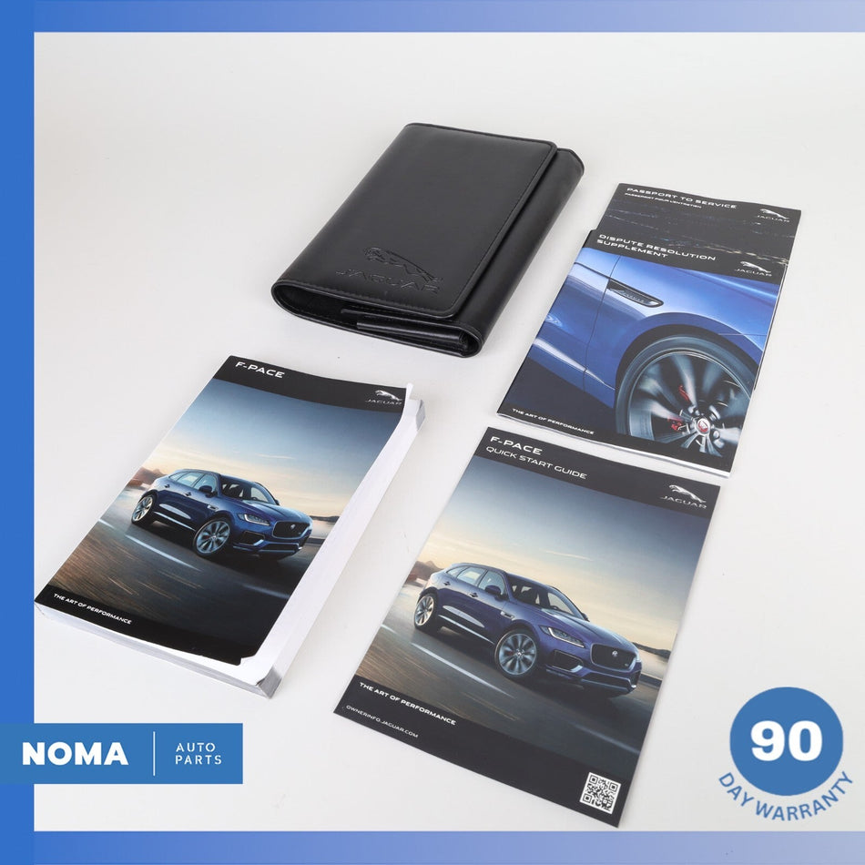 2019 Jaguar X761 F-Pace Owner's Operator's Manual Book OEM