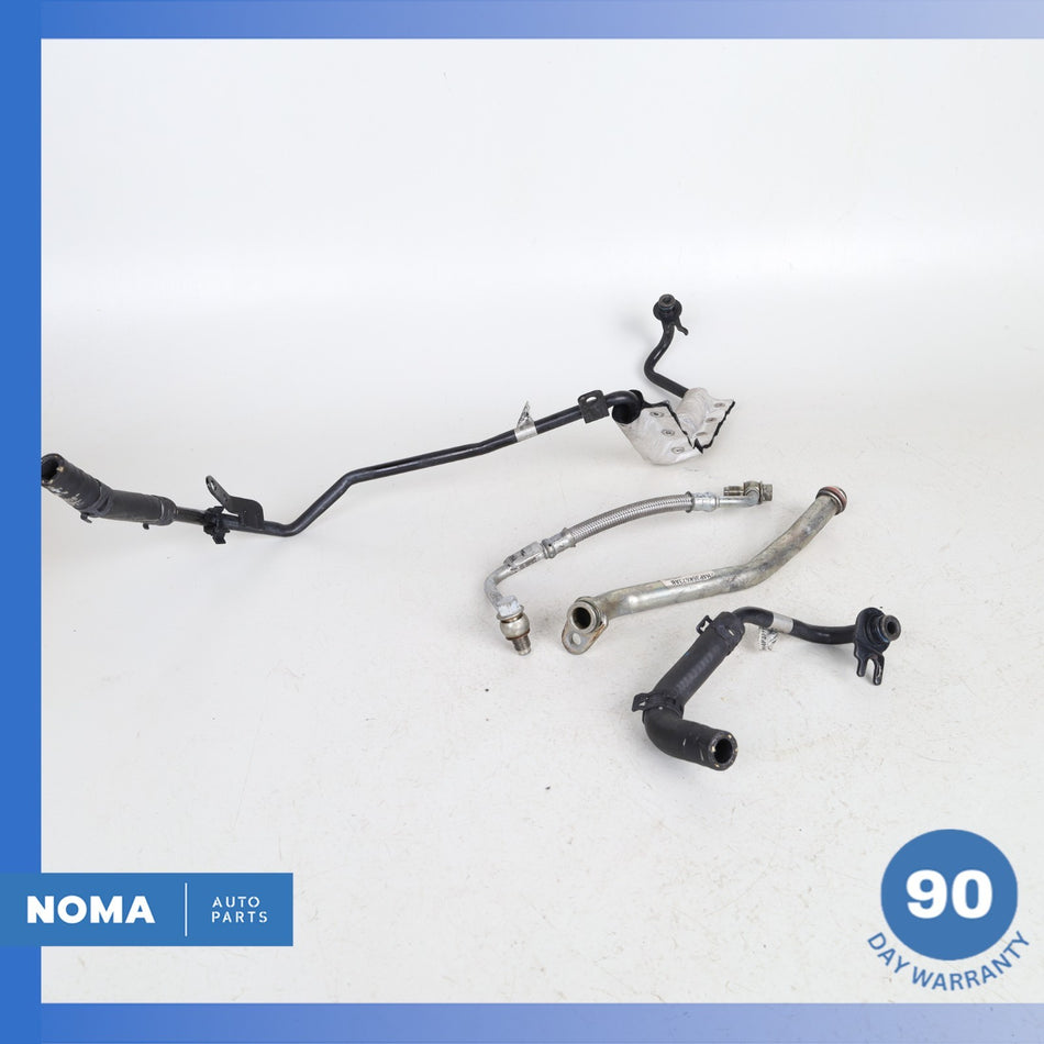 18-23 LR Range Rover L405 L494 AJ20P4 Turbo Turbocharger Oil Line Set OEM 29k