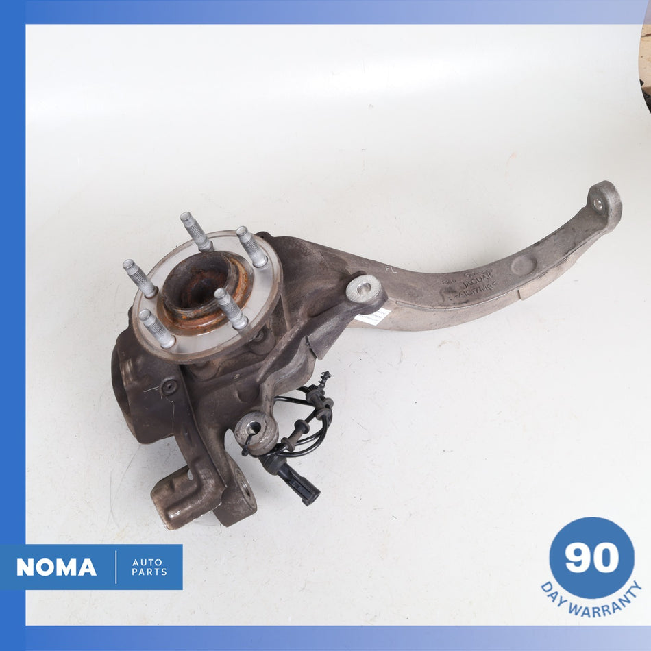 10-19 Jaguar X351 XJ XJR Front Left Driver Side Spindle Knuckle Hub OEM