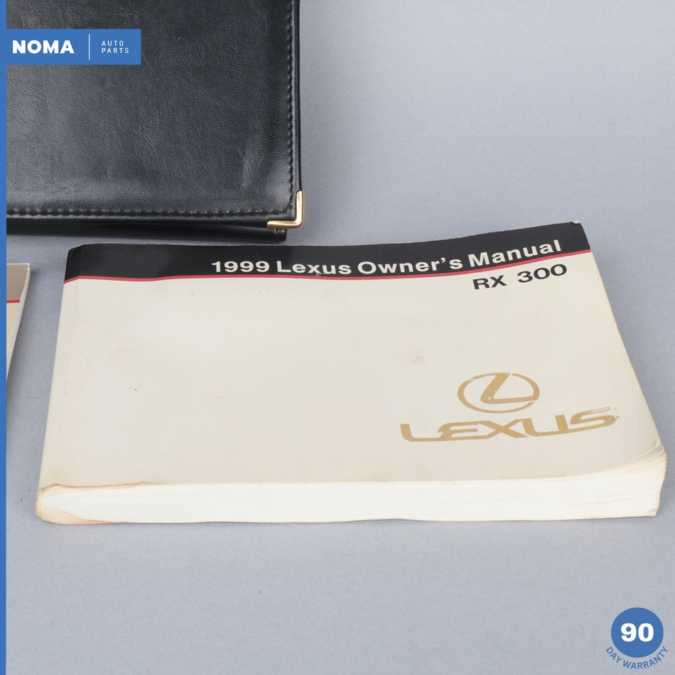 1999 Lexus RX300 XU10 Owner's Manual Handbook W/ Leather Folder OEM