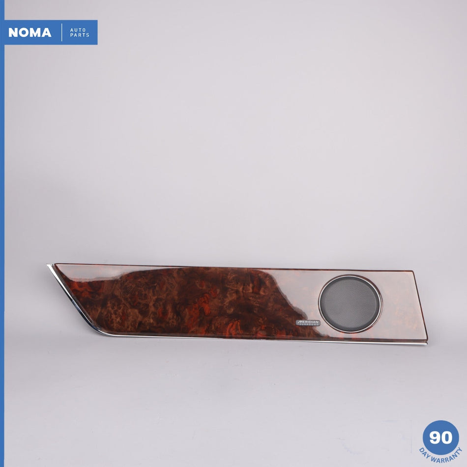 10-18 Jaguar XJ XJL X351 Rear Left Driver Side Door Wood Panel Cover Meridian