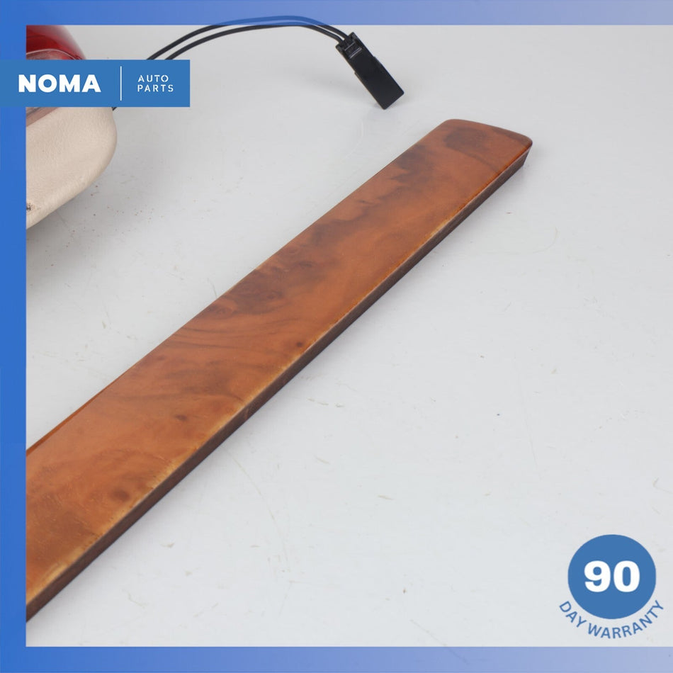 92-96 Jaguar XJS HE Series 3 Right Passenger Door Armrest & Pocket Beige OEM