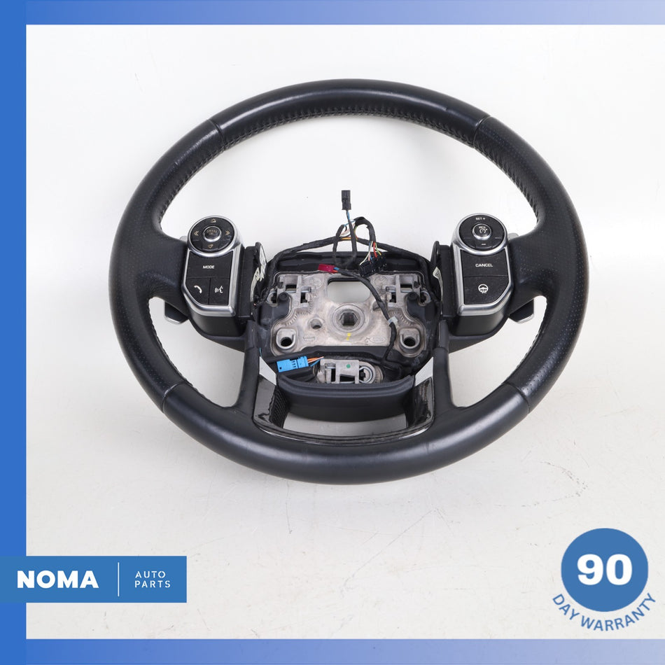 14-22 LR Range Rover Sport L494 Leather Heated Steering Wheel w/ Switches OEM