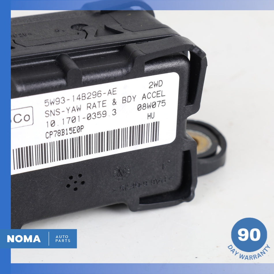 2008 Jaguar X150 XK XKR Turn Yaw Rate Body Acceleration Sensor 5W9314B296AE OEM