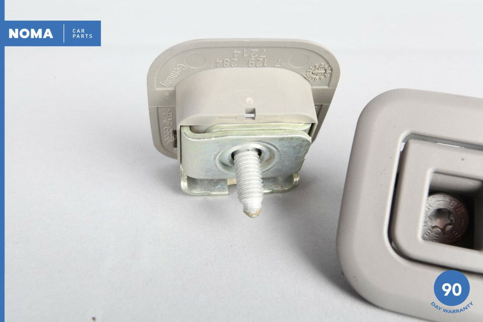 04-10 BMW 535xi E60 Rear Child Seat Anchor Cover Trim Set of 3 7040406 OEM