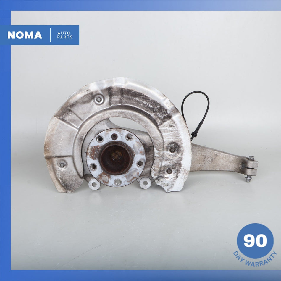 11-16 BMW F10 535i 640i Front Left Driver Side Spindle Knuckle Hub w/ Shield OEM