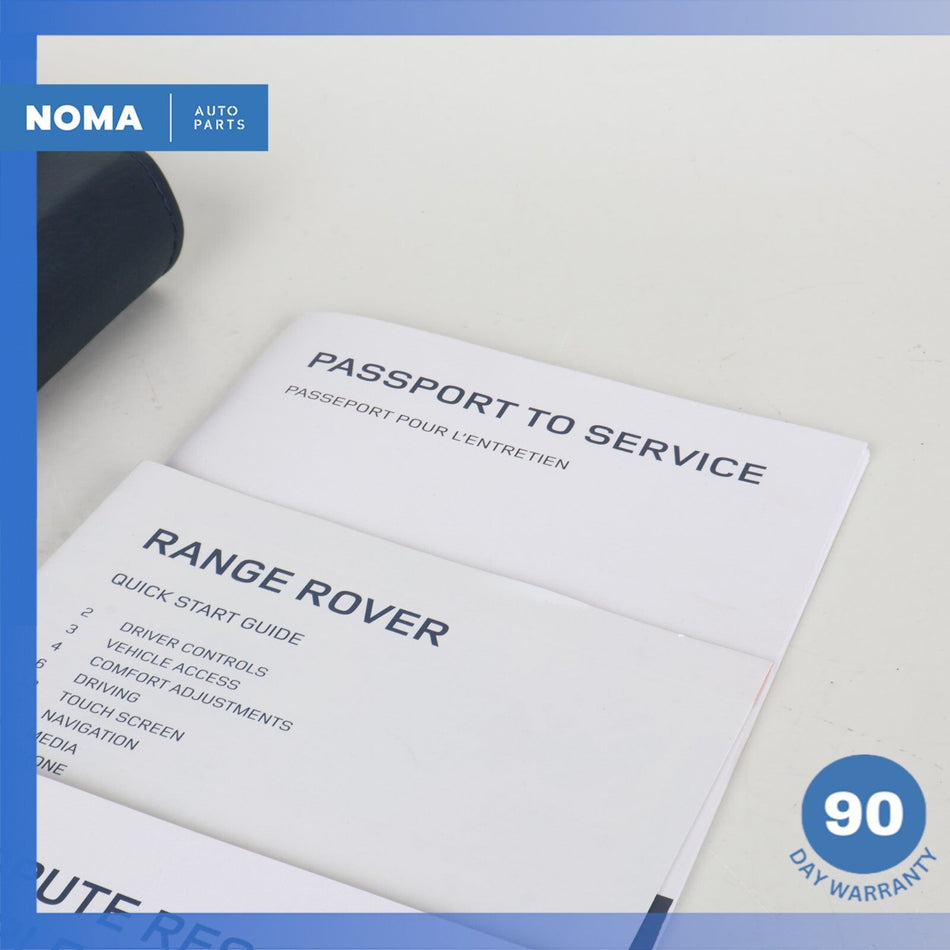 2015 LR Range Rover L405 Owner's Operator's Manual Book Assembly OEM