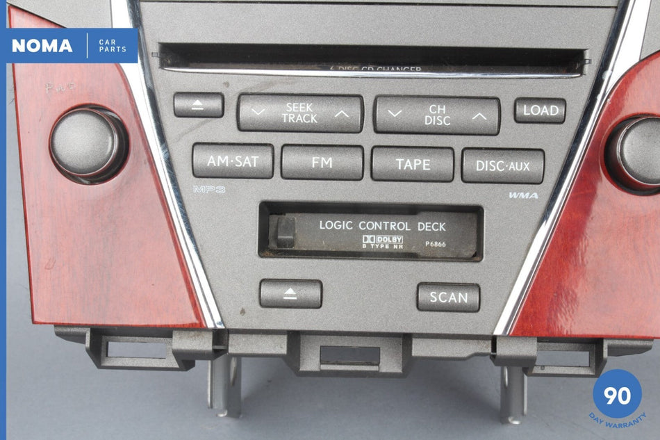 07-09 Lexus XV40 ES350 Dash GPS Cassette Player Navigation Display w/ Switch OEM