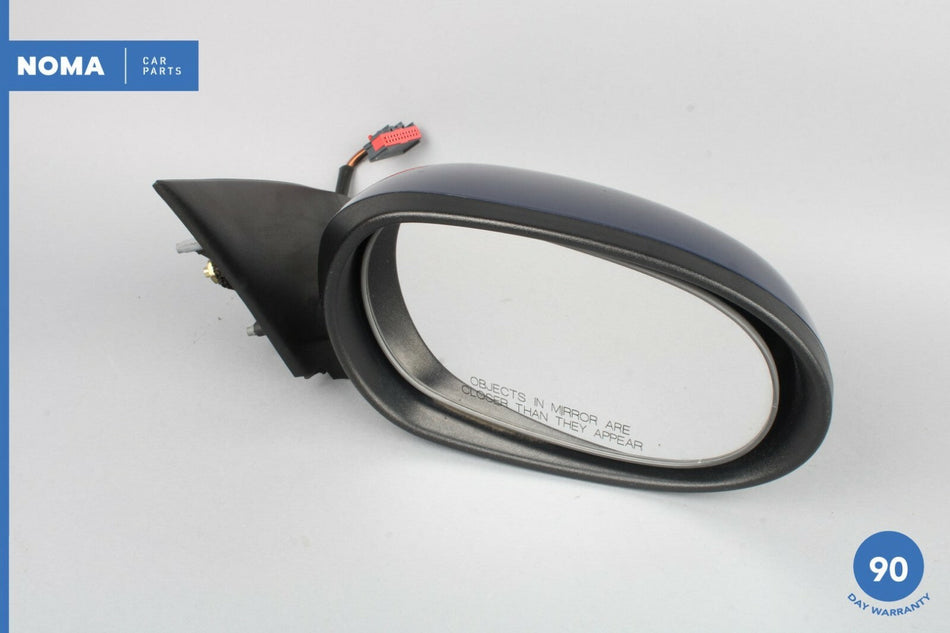 02-04 Jaguar X-Type X400 Right Passenger Side Rear View Door Mirror Blue JHM OEM