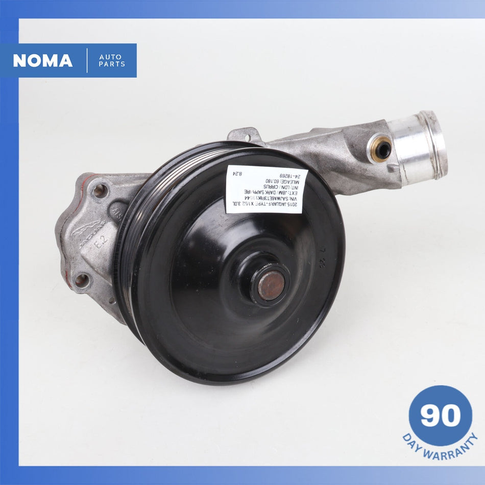 10-23 Jaguar X152 F-Type XK Engine Coolant Water Pump w/ Pulley 8W938K500BC OEM