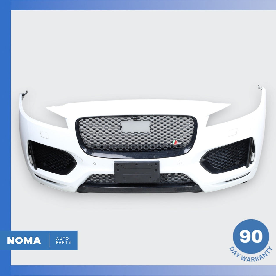 17-20 Jaguar X761 F-Pace Sport Front Bumper Cover Assembly Fuji White OEM