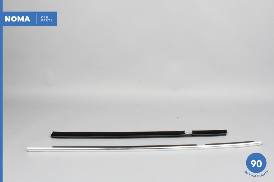 04-09 Jaguar XJ8 XJR X350 X358 SWB Rear Left Side Window Exterior Molding OEM