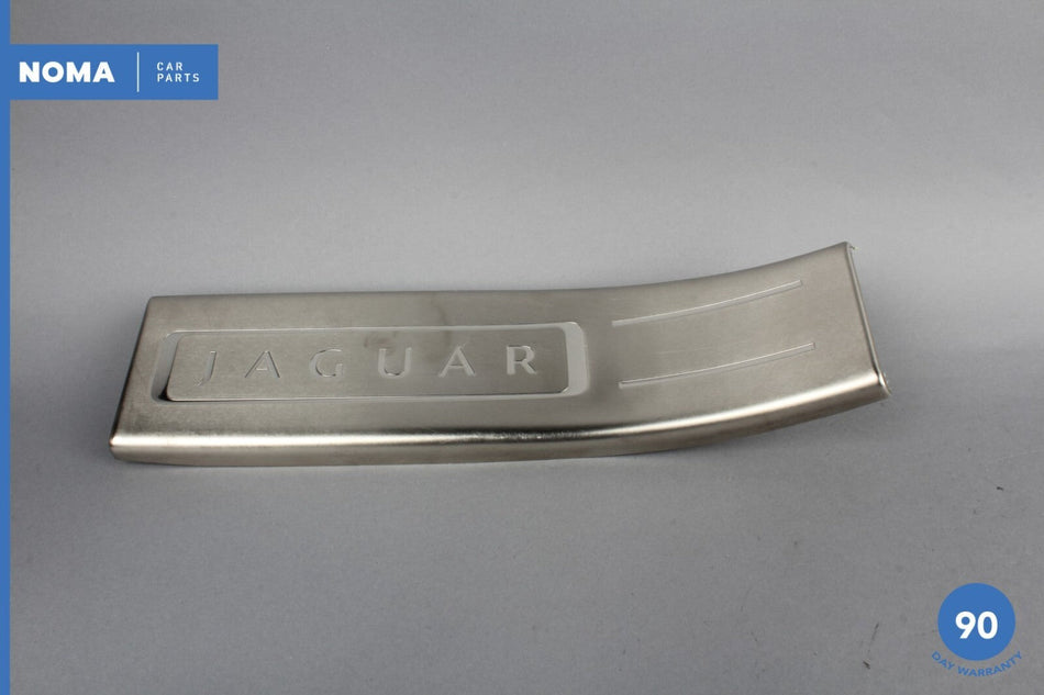 10-15 Jaguar X351 XJ SWB Rear Left Door Scuff Tread Plate AW93F13245AD OEM