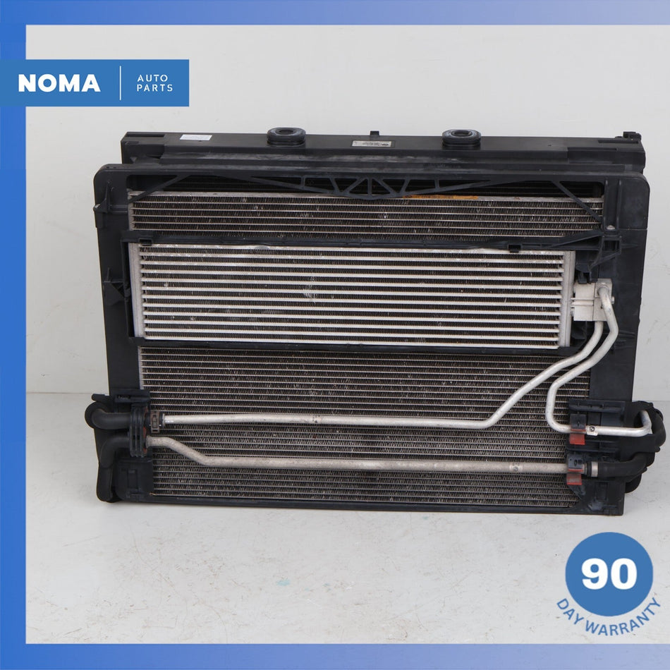 12-16 BMW ActiveHybrid 5 7 Cooling Radiator Intercooler AC A/C Condenser OEM
