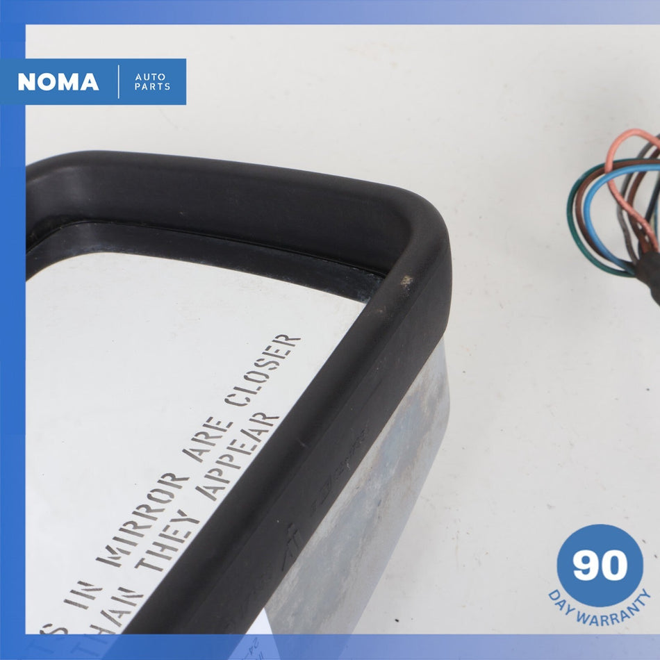 92-96 Jaguar XJS Series 3 Right Passenger Side Rear View Door Mirror Chrome OEM