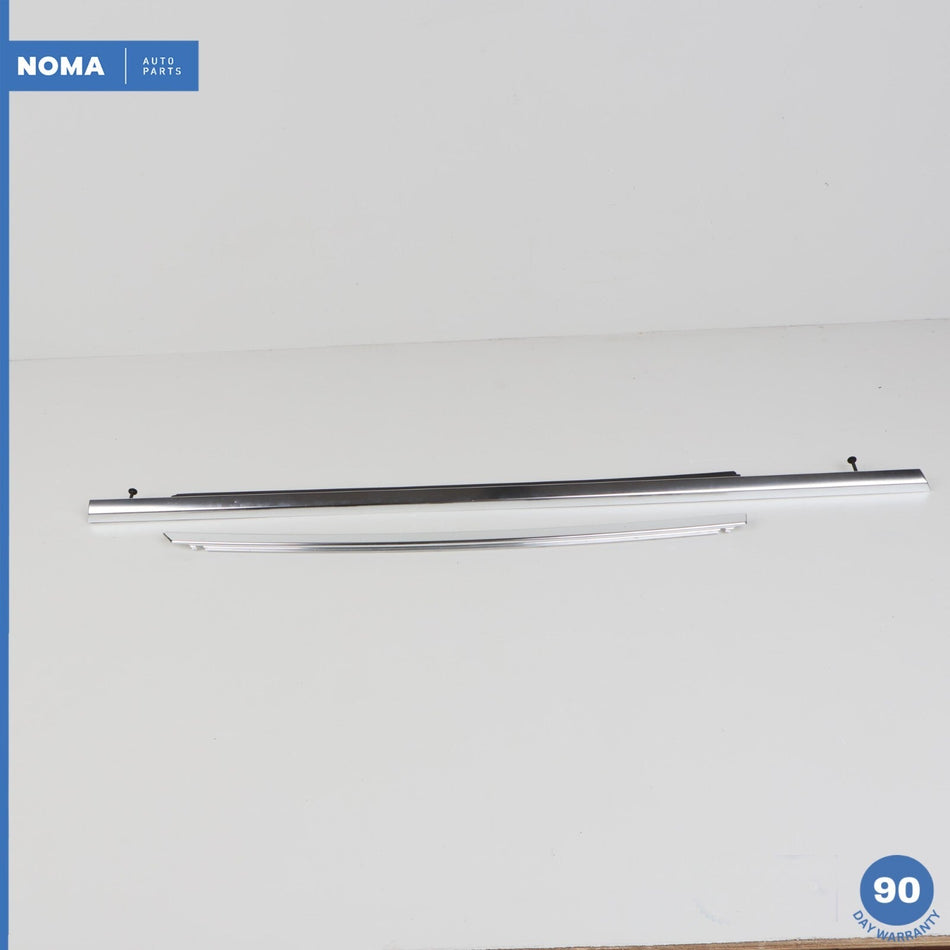 16-23 Jaguar XF X260 Rear Left Driver Side Window Finisher Set Chrome OEM