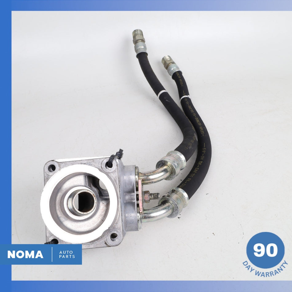 1995 Jaguar XJS Series 3 Engine Motor Oil Cooler Bracket w/ Lines OEM