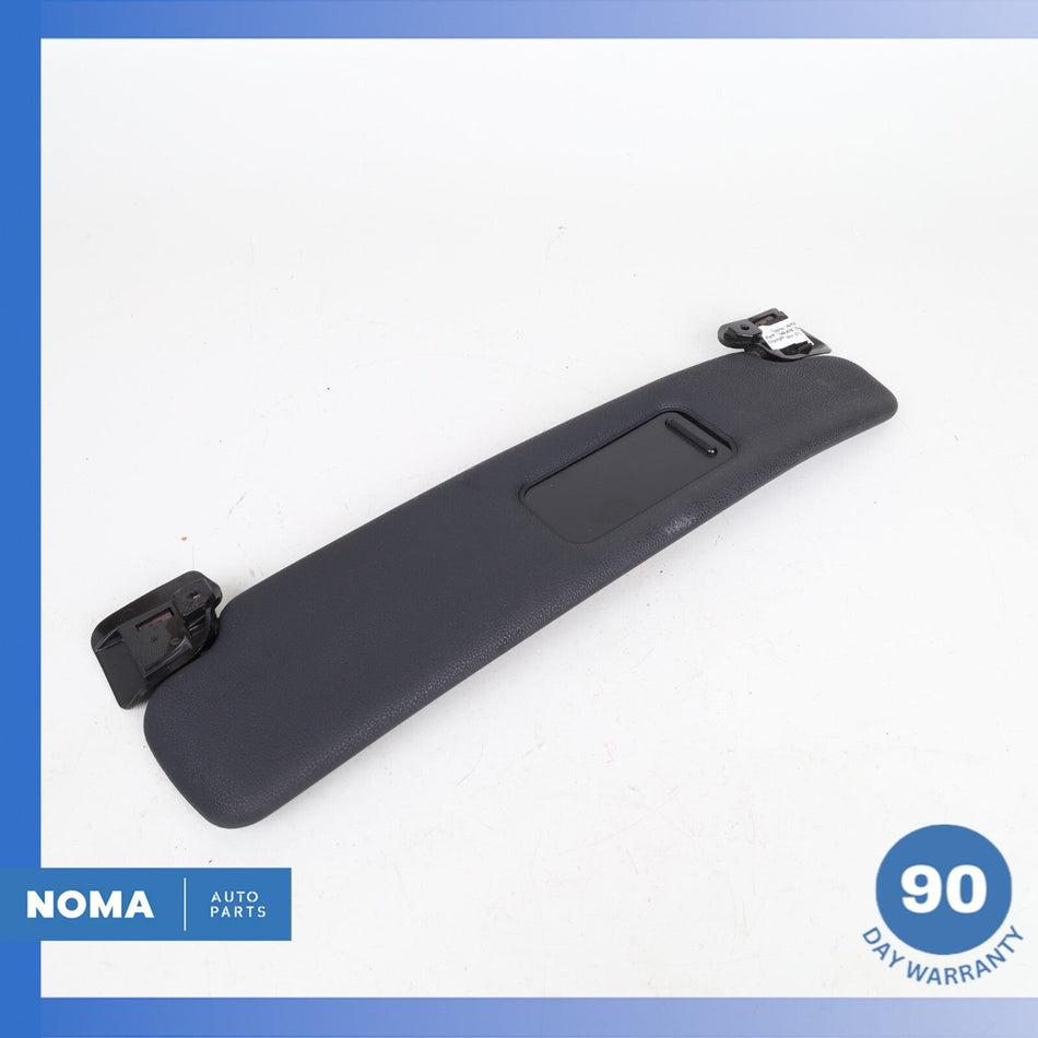 03-08 BMW E85 Z4 Right Passenger Side Sun Visor w/ Vanity Mirror Black OEM