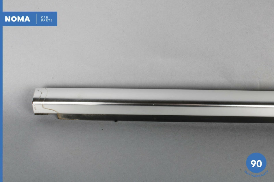 10-18 Jaguar XJ XJL X351 Front Right Door Exterior Window Molding Chrome OEM
