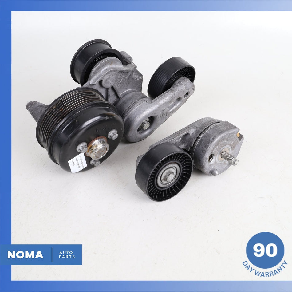 2014 Range Rover L405 L494 S/C Engine Drive Belt Tensioner Idler Pulley Set OEM